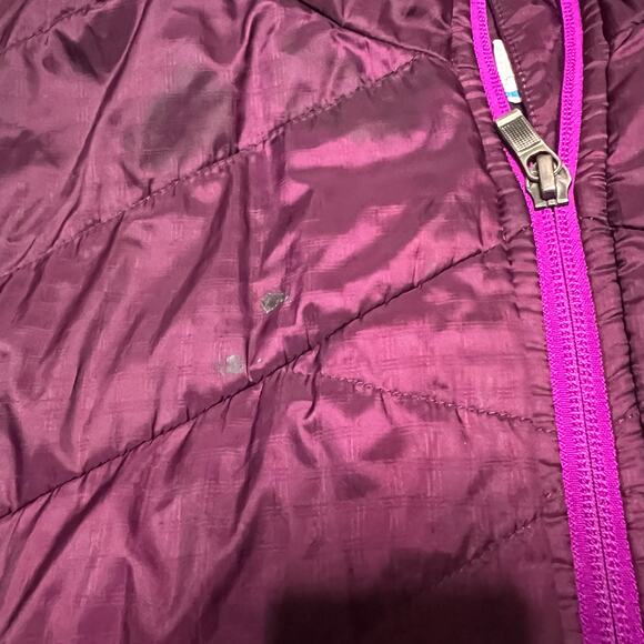 Columbia Coat Womens 1X Omni Heat Puffer Jacket Quilted Maroon *** - Picture 3 of 9